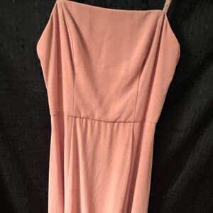 DB Studio Pink Maxi Dress Formal Bridesmaid Wedding Guest Flowy Sleeveless - 6